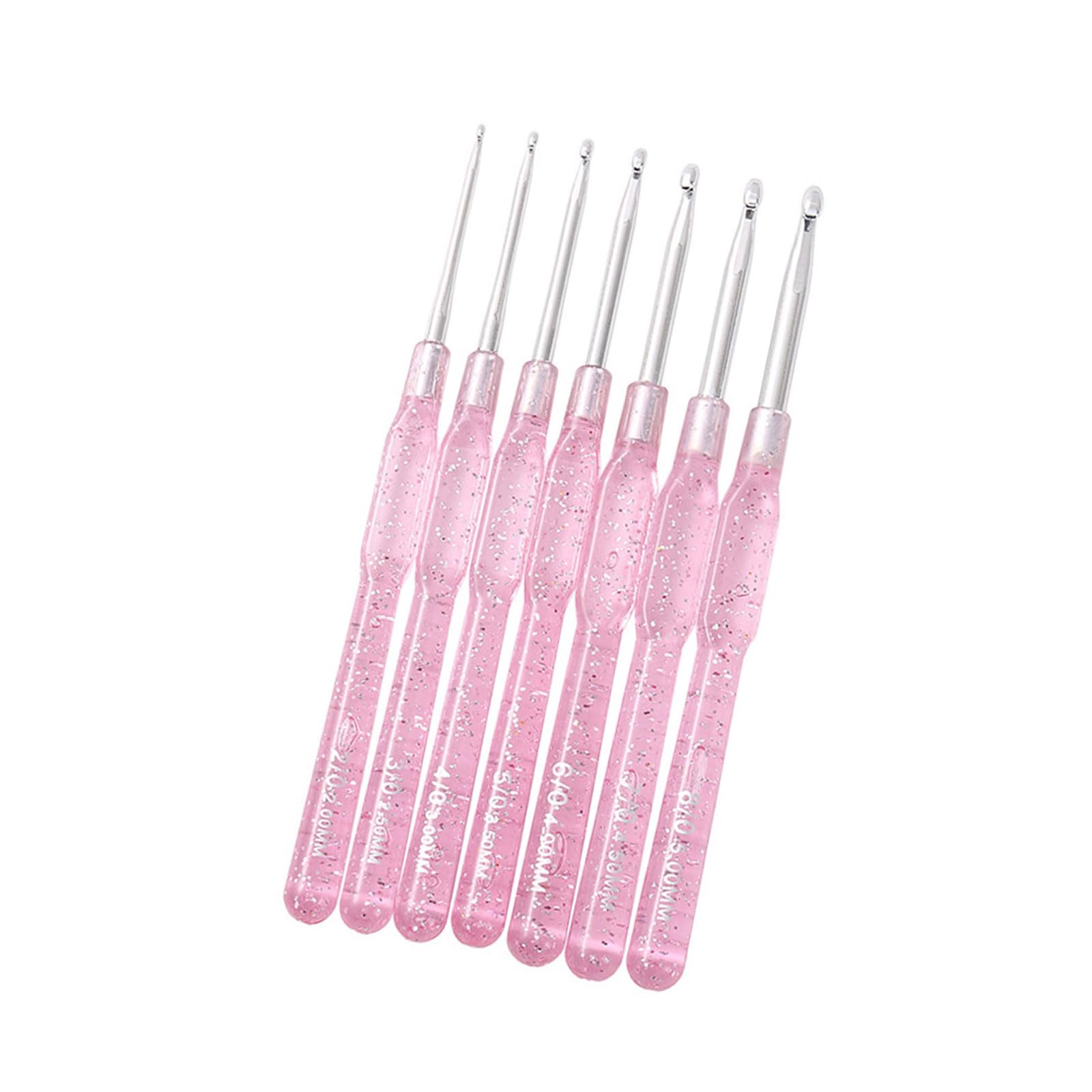 Tool Set Crochet Hook Handle Multiple Gauges Storage for Crafting Needs Crochet Accessory