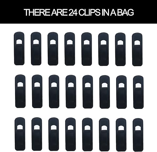 Miniatura 5 de Clips de terciopelo para perchas de terciopelo  24 piezas de clips de terciopelo antideslizantes beige para pantalones de trajes, faldas de trajes,