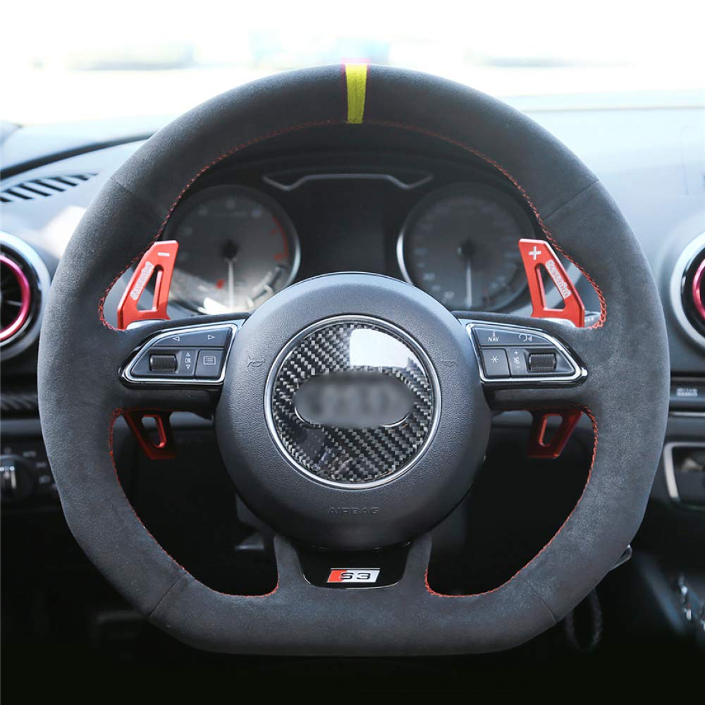 Amazon | HCDSWSN 車用ステアリング・ハンドルカバー,アウディS1 8X S3 