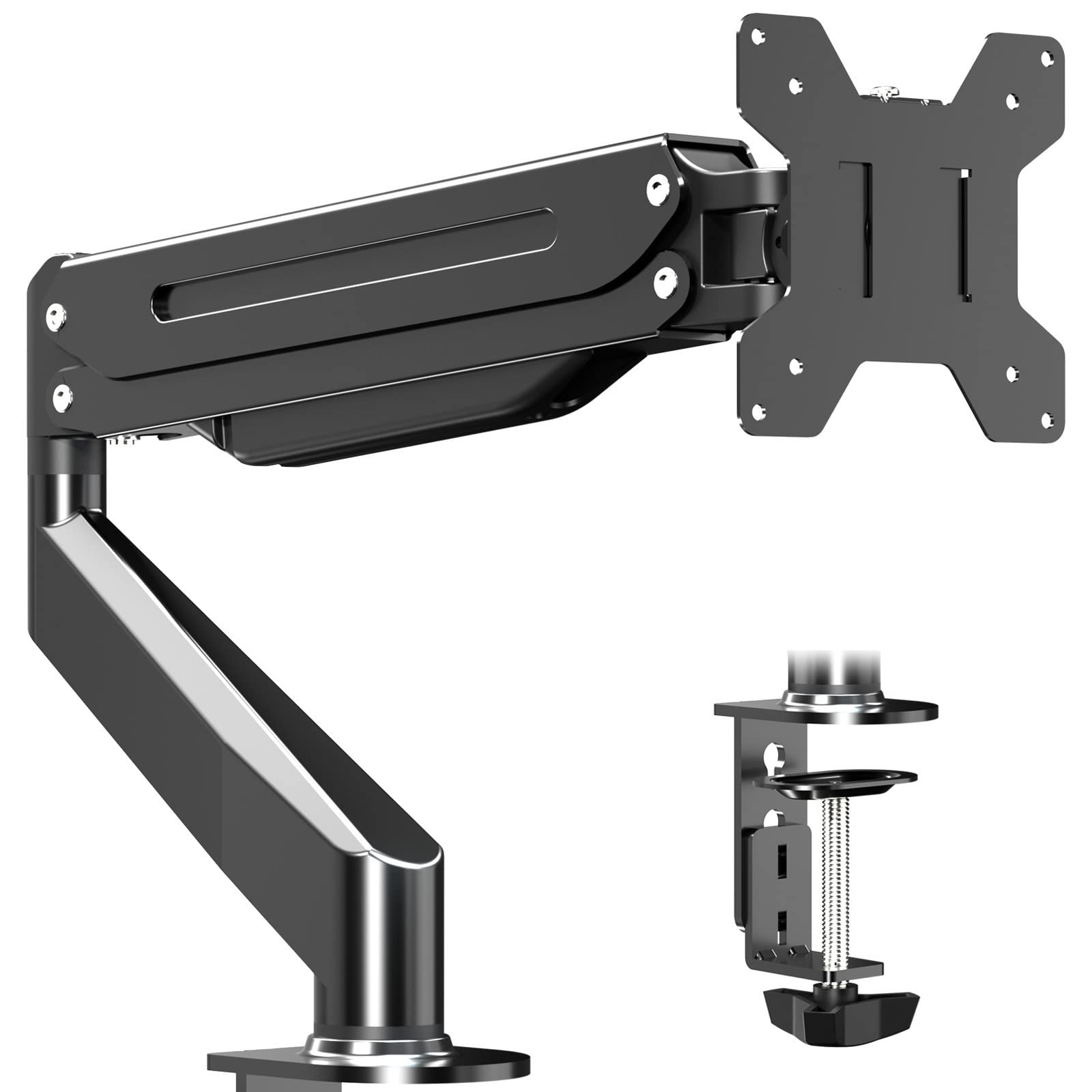 Buy Single Monitor Arm, Monitor Arm Spring for 1727inch Curved Screens