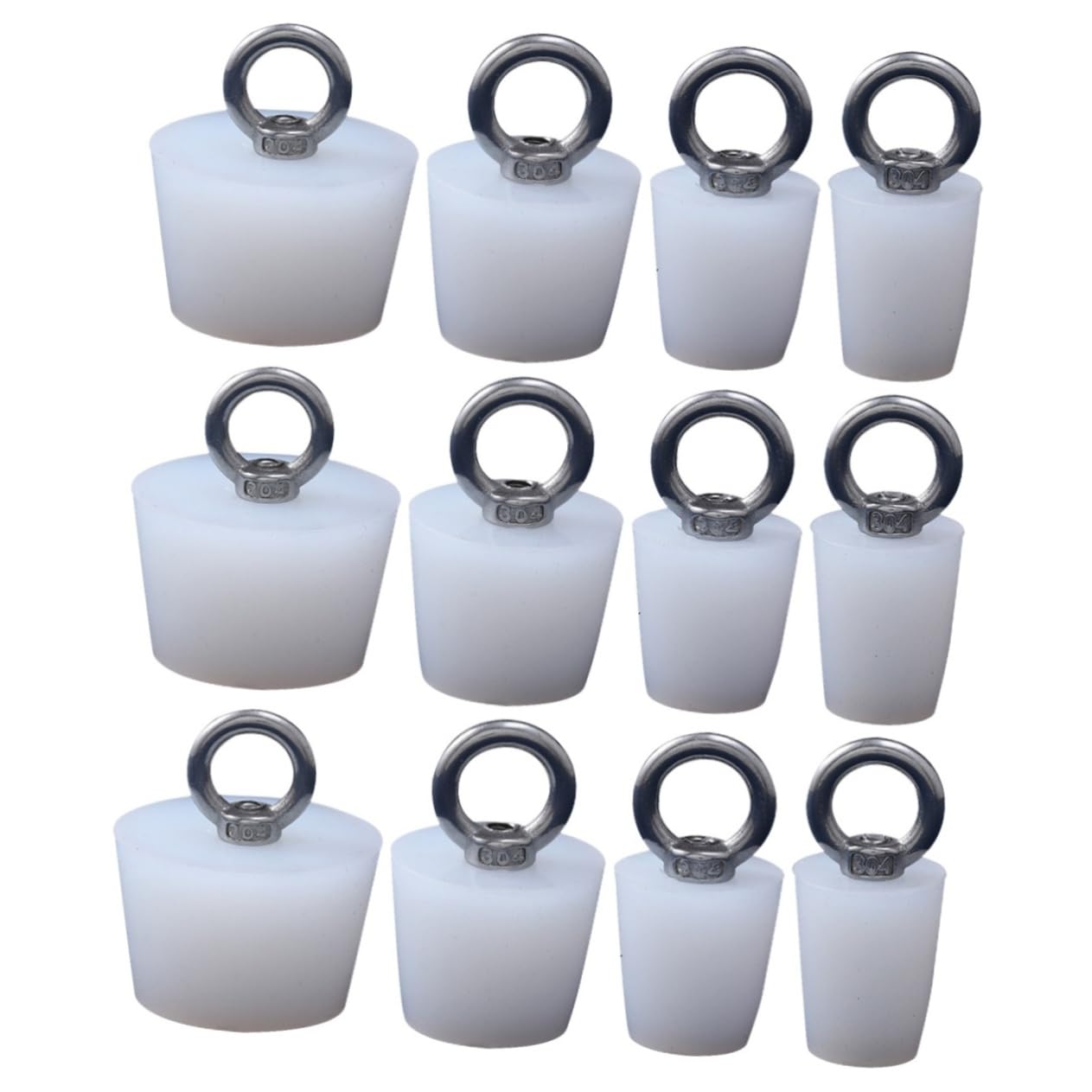 Cabilock 12 Piezas Tapón del Fregadero del Baño Sello De Tapón De Baño Tapón De Baño Universal Reino Unido Tapón De Pelo para Bañera Colador De Pelo Bañera Tapón De Drenaje Receptor De