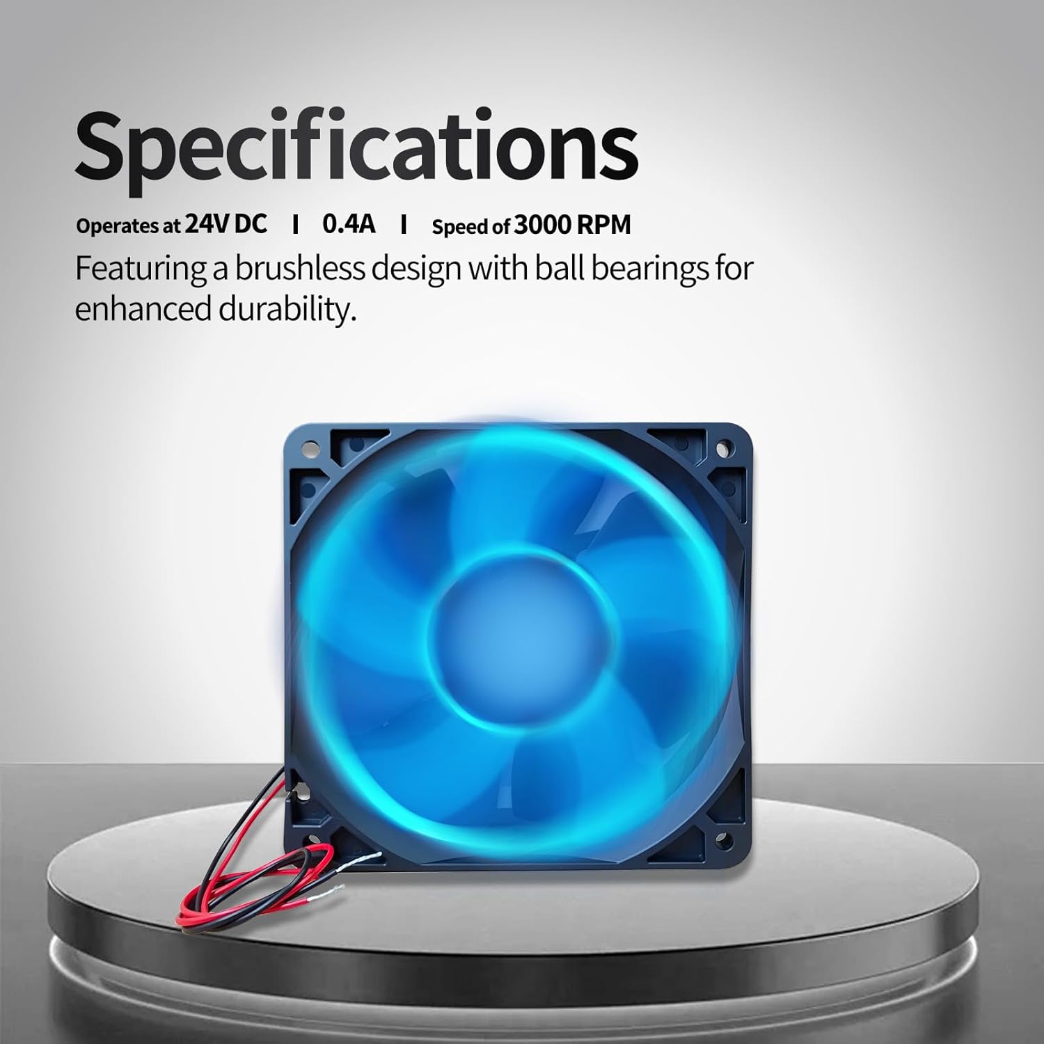 𝐎𝐄𝐌 W0301101 W0301112 Evaporator Fan Motor – 24V DC Brushless Compatible with Atosa MGF8401GR, MGF8402, MGF8401 Fan Motor Replacement Refrigeration Units