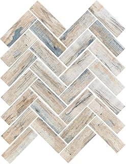 10 Modern Living Room Tile Floor Ideas That Feel Sleek and Polished 43 Apollo Tile 11 x 12.6 in. Herringbone Mosaic Beige Matte Recycled Glass ...