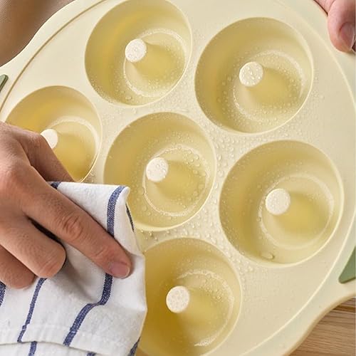 Miniatura 8 de Molde de silicona para hornear, reutilizable, para magdalenas, muffins, dona, triangular, para pasteles, pudín de gelatina de chocolate, 12