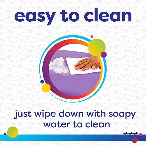 Miniatura 5 de Tumbling Mat  Gymnastics Mat, Easy to Clean Gym Mat, Sturdy, Foldable Tumbling Mat for Kids, Padded, Lightweight, Portable, Carrying Handle,