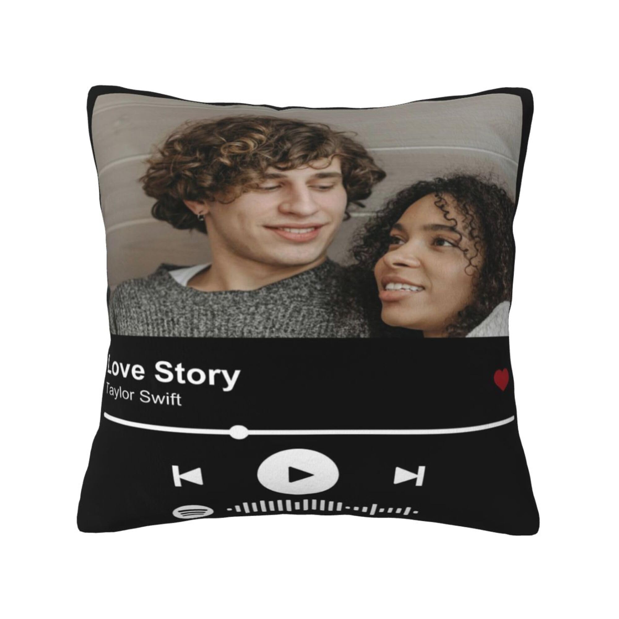 NGGBBDYGB Customized Pillow Personalized Photo Pillow 18x18 Custom Throw Pillow Women Gift