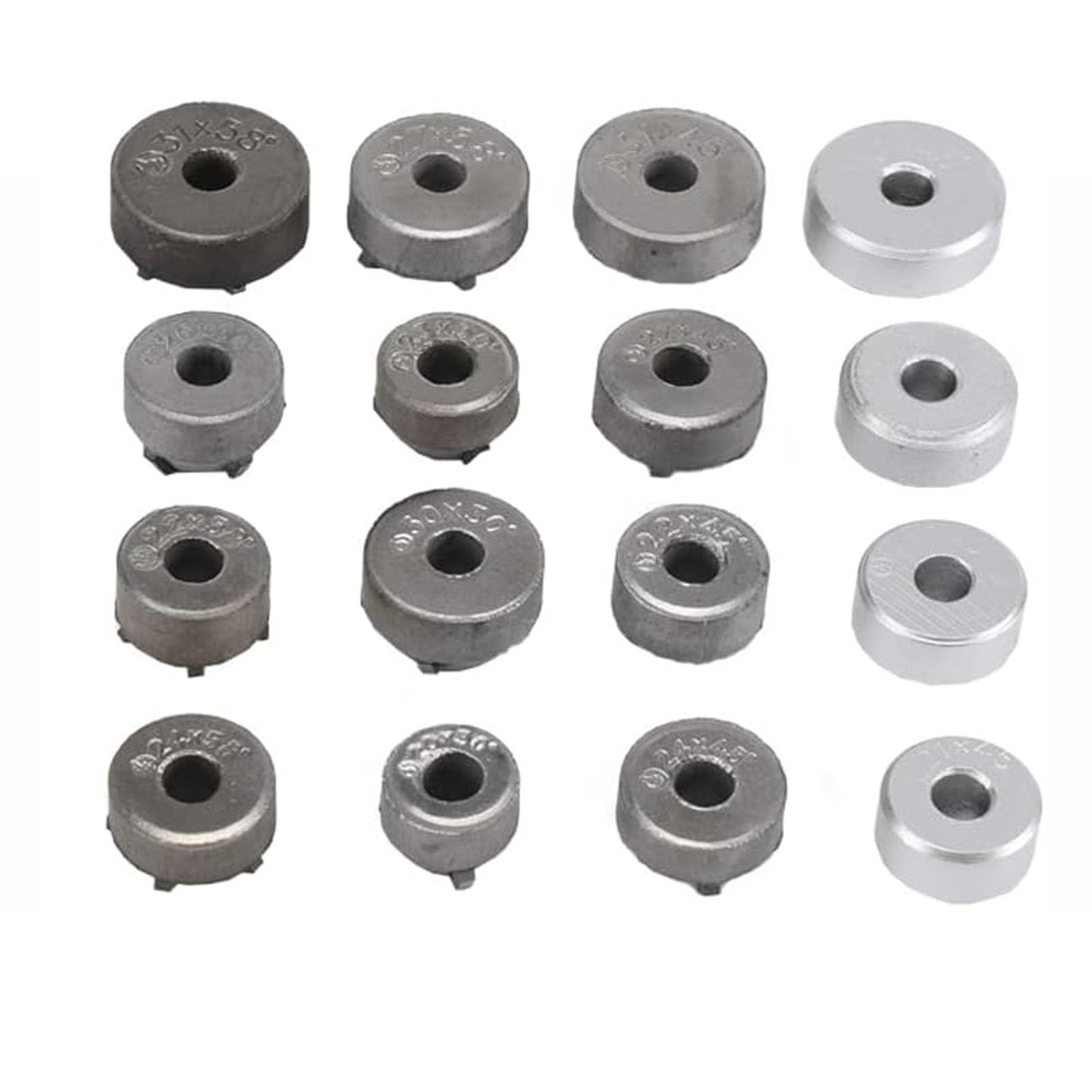 20pcs Valve Seat Cutter, Valve Grinding Tool, Valve Seat Grinder Kit, Motorcycle Valve Repair Displacement, Valve Seat Tool Reamer, Carbide Valve Grinding Wheel