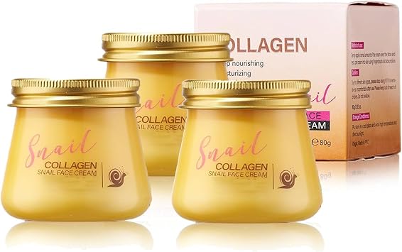 Snail Collagen Rejuvenating Cream, Snail Hydrating Anti-Wrinkle And Rejuvenating Cream, Deep Hydration & Nourishment Repair, Advanced for Dry & Sensitive Skin All Skin Types 3
