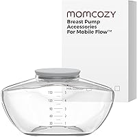 Vista 17 de Momcozy - Extractor de leche de manos libres portátil Mobile Flow M9, control discreto por aplicación con múltiples modos personalizables y 15