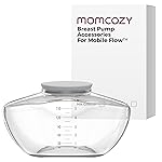 Momcozy Original Replacement Accessories for Upgraded Mobile Flow | Upgraded M9,Original Upgraded M9 Breastfeeding Parts,Container, 1 Pack