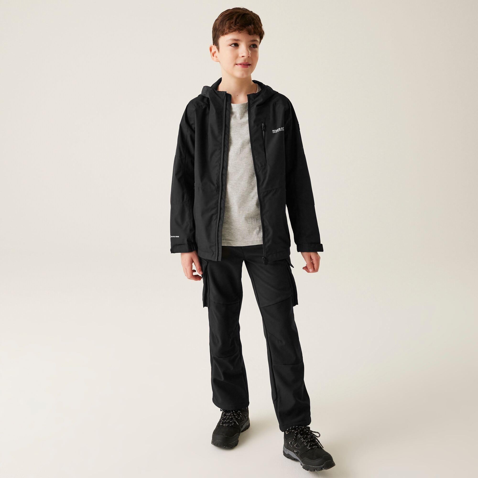 Regatta Kids' Calderdale Ii Waterproof Jacket Veste Calderdale II pour enfants Mixte enfant