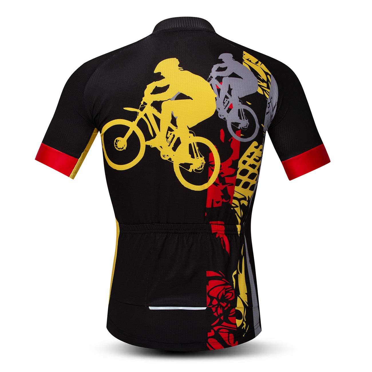 Cycling Jerseys Men,Mountain Bike Jersey Summer Short Sleeve Breathable Bicycle Tops Riding Bike Shirts Quick Dry