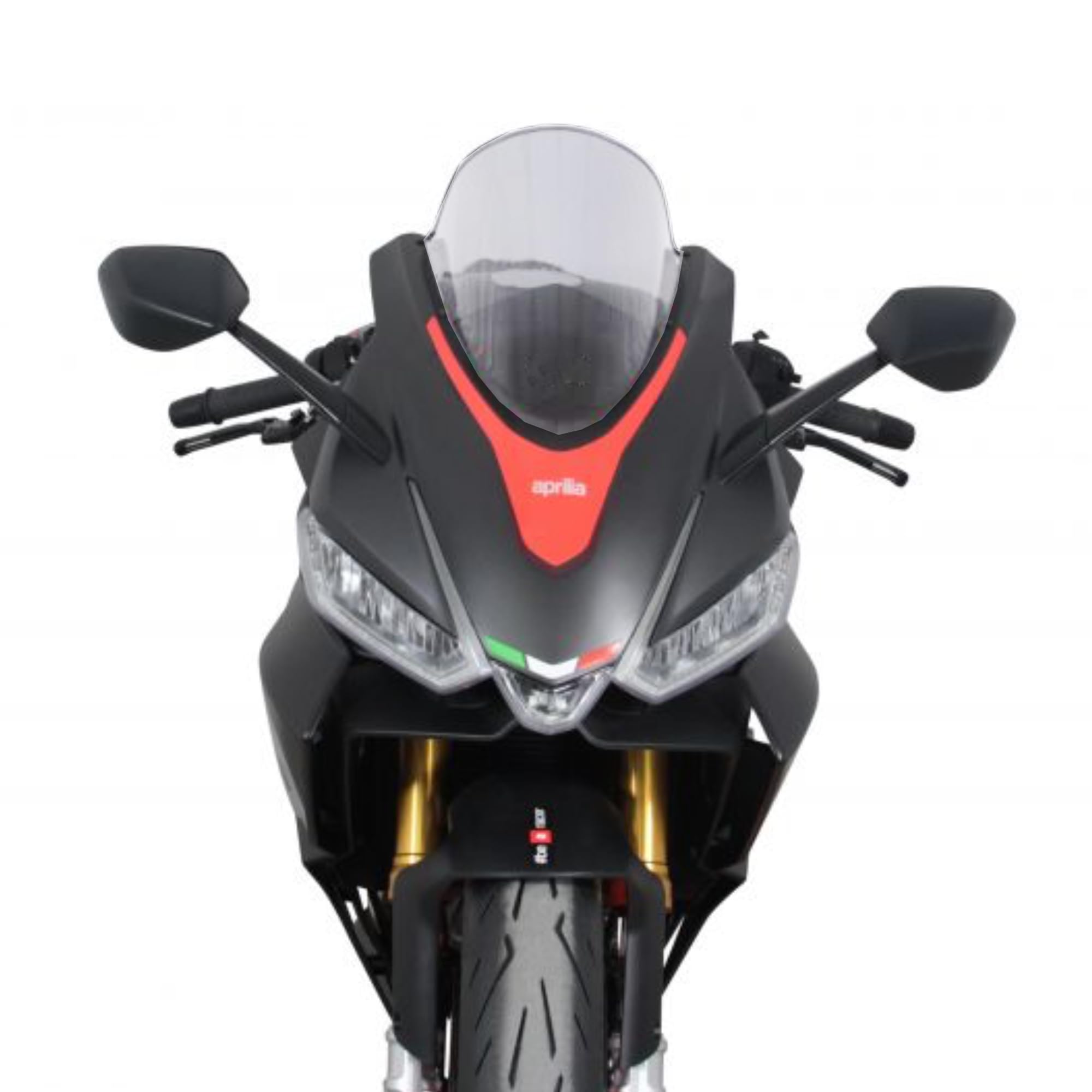 Cupolino Parabrezza Plexiglass JD9 Racing Trasparente Compatibile con APRILIA RS 660 2020-2026