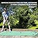 Rukket Golf 9x3 ft Putting Green | Indoor & Outdoor Mini Putt Mat for Office & Backyard | Practice Puttout Set Game for Adults & Kids | Miniature Putting Home Training Aid with Alignment Balls