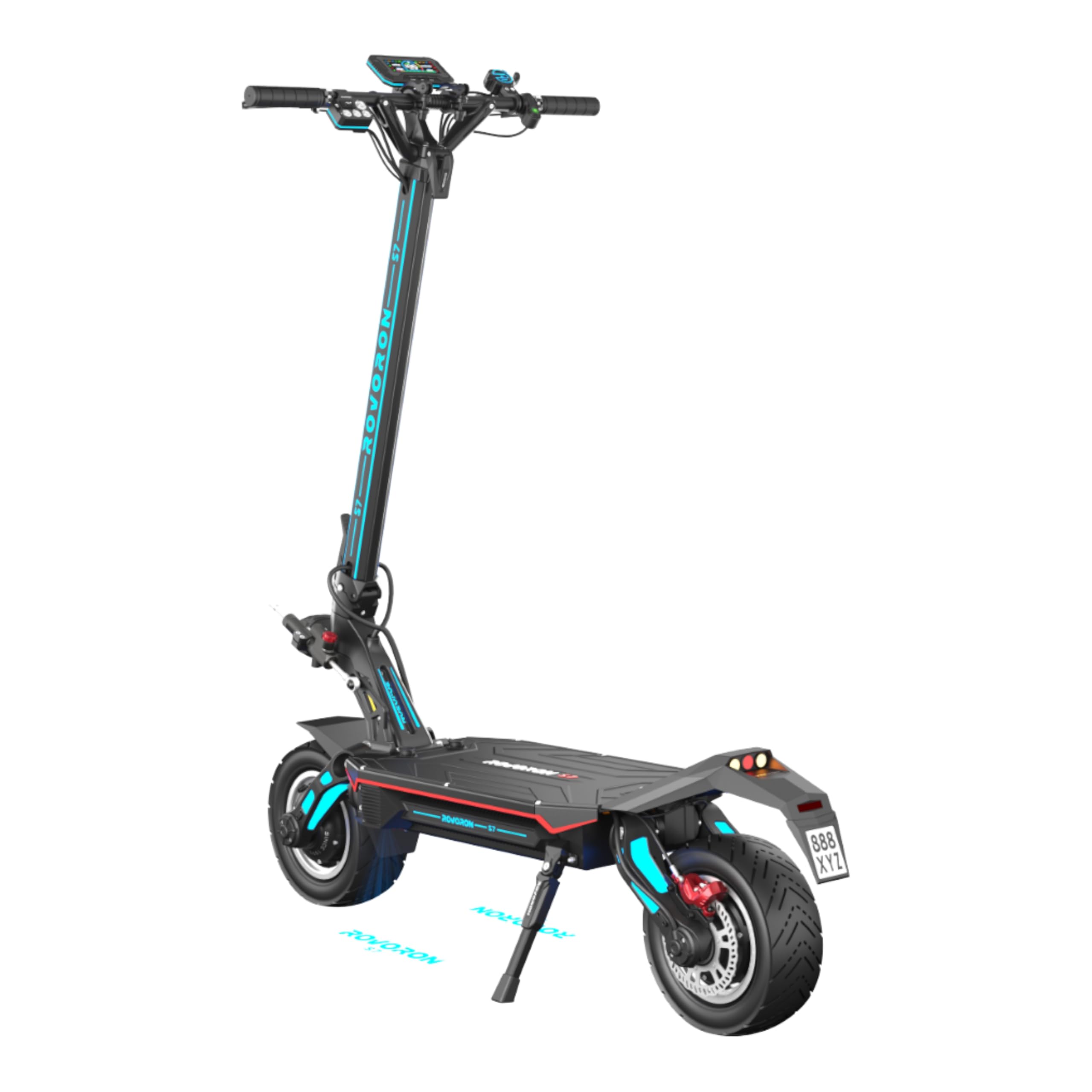 Rovoron Trottinette Électrique S7, Double Moteur 2x2500W