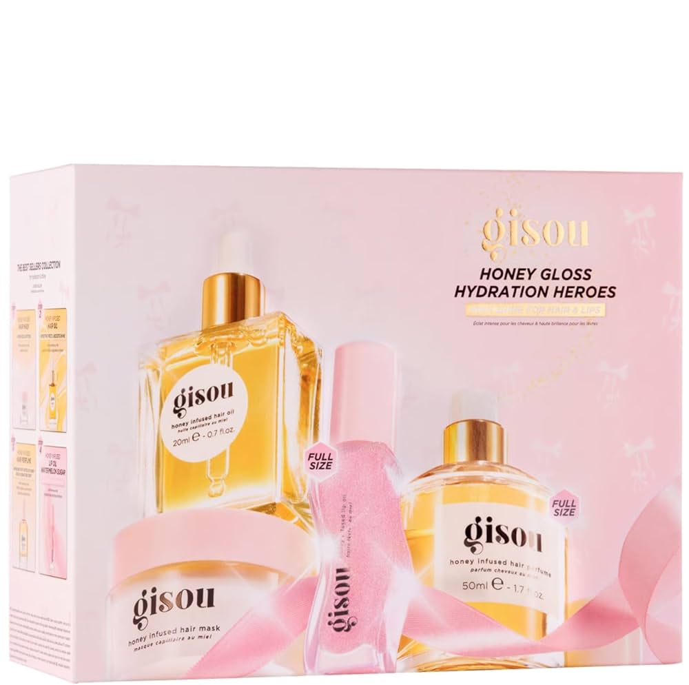 GISOU Honey Gloss Hydration Heroes セット ✨Brand: Gisou Honey Gloss Hydration Heroes Hair Value Set