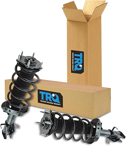 Miniatura 66 de TRQ - Conjunto de puntal delantero y resorte helicoidal (lados del conductor y del pasajero), para auto