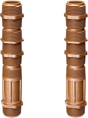 Rain Bird RISERCO075 - Elevador de corte de PVC, rosca macho de 34 pulgadas x rosca de tubo macho de 34 pulgadas, altura ajustable de 1 a 6 pulgadas disponible en Yaxa Peru