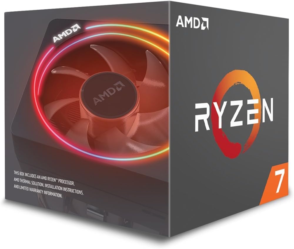 AMD Ryzen 7 2700X, 8 Cores and 16 Threads Unlocked Processor with Wraith Prism LED Cooler - View 1