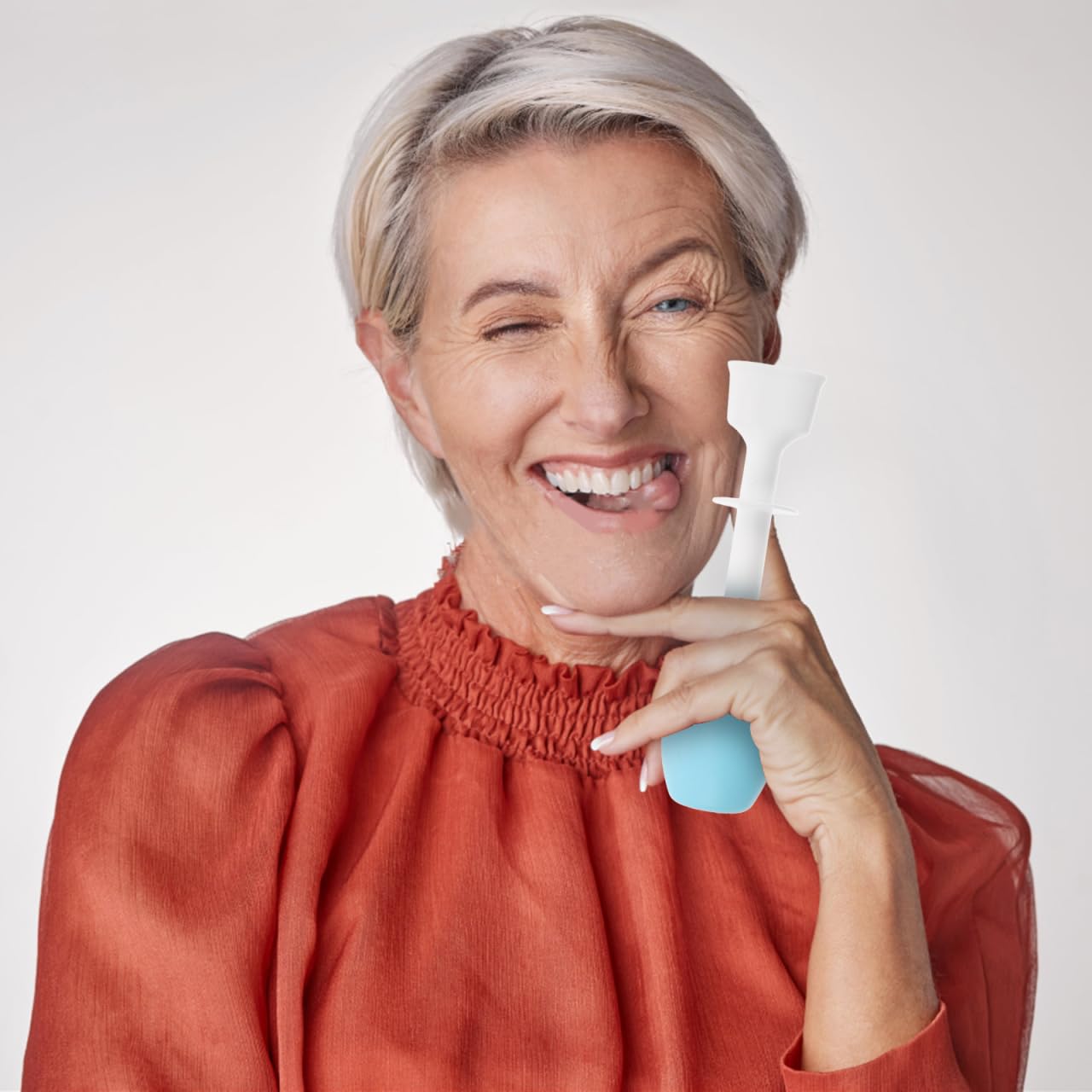 LIFKOME Entrenador de músculos de la lengua para mayores y niños, entrenador de músculos orales para rehabilitación del habla y ejercicios de deglución, dispositivo eficaz para ejercicios de lengua