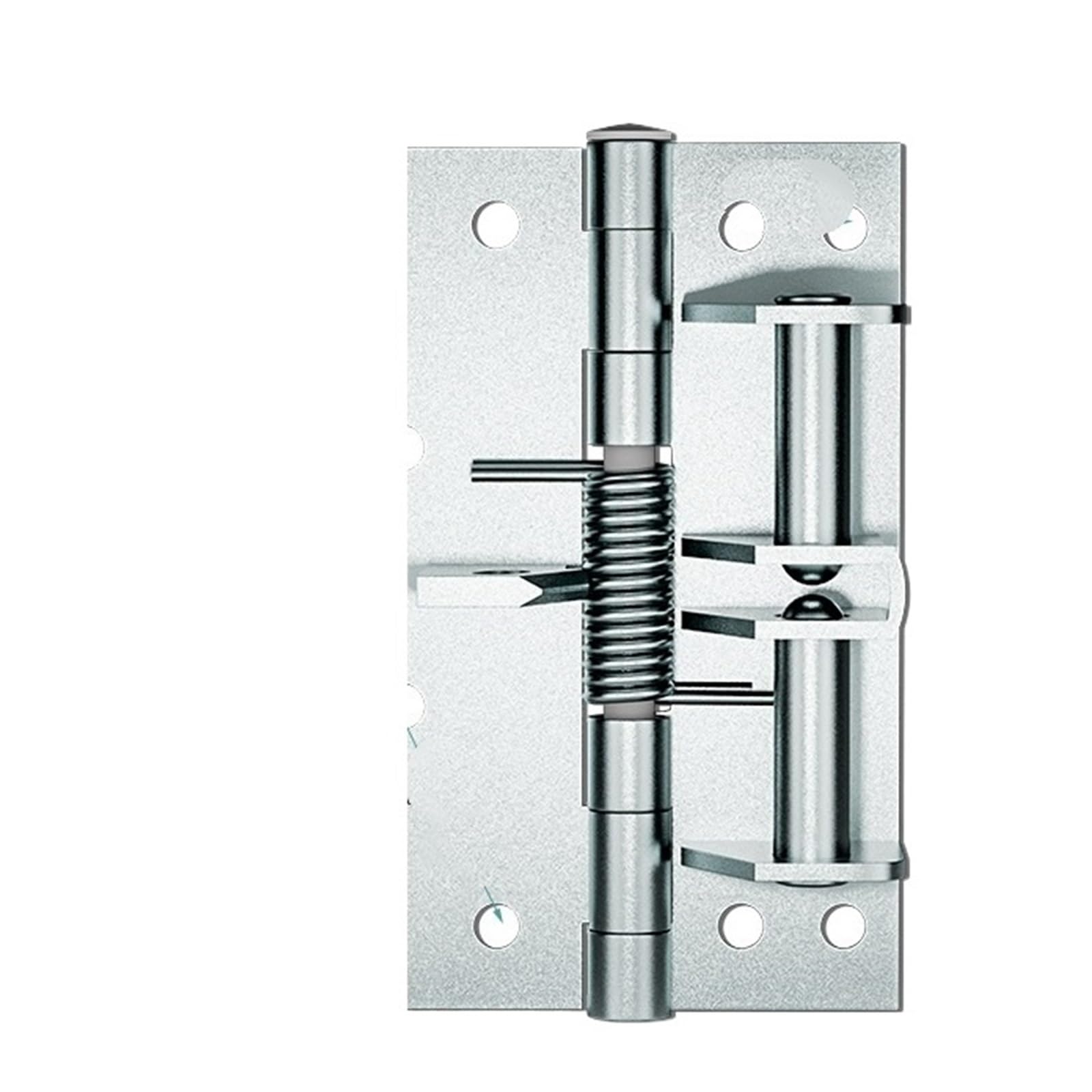 Pjfcewfdgx White B 3 In 1 Spring Invisible Door Hinge