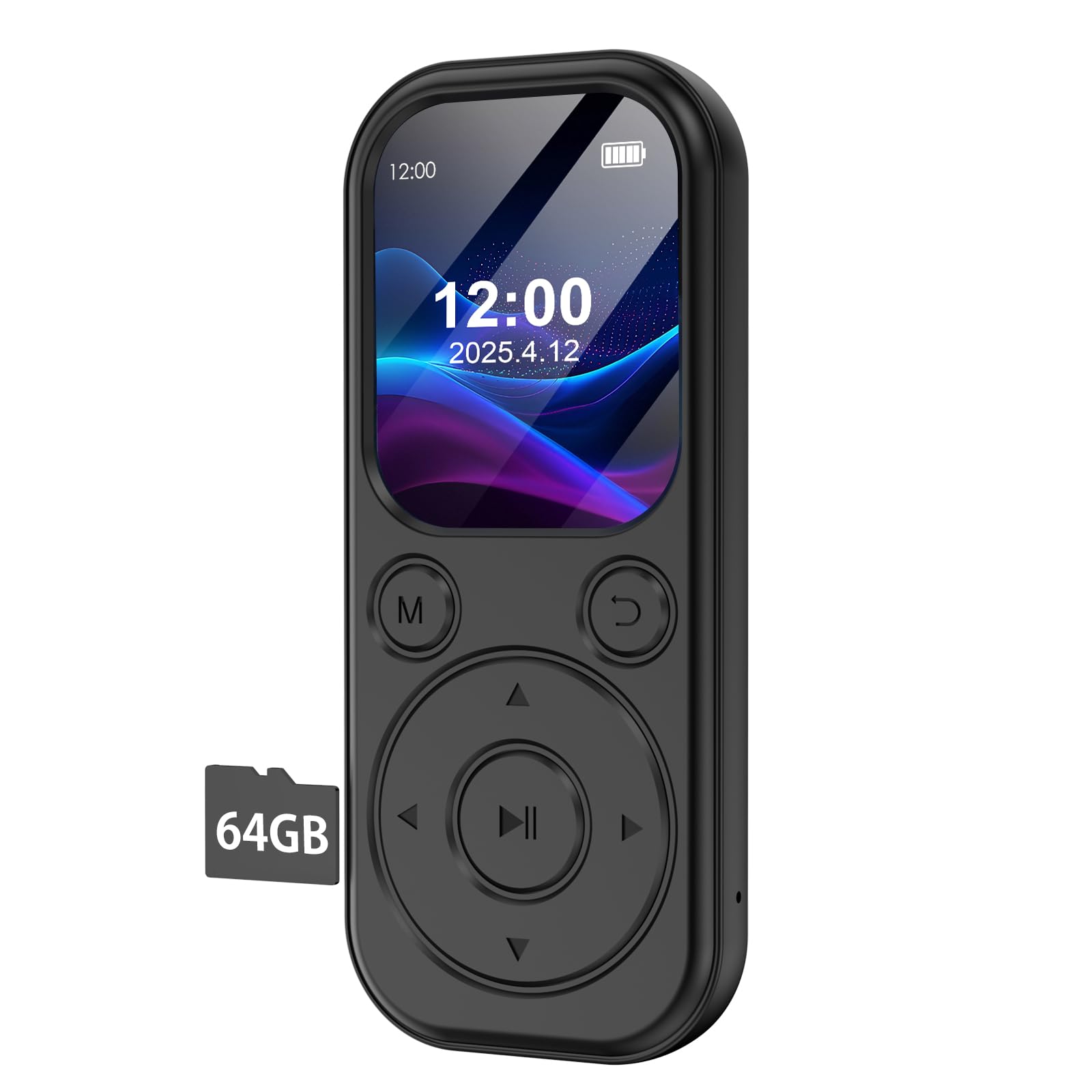 Amazon.co.jp: KOVCDVI MP3プレーヤー Bluetooth 64GB 最大128GBのSD