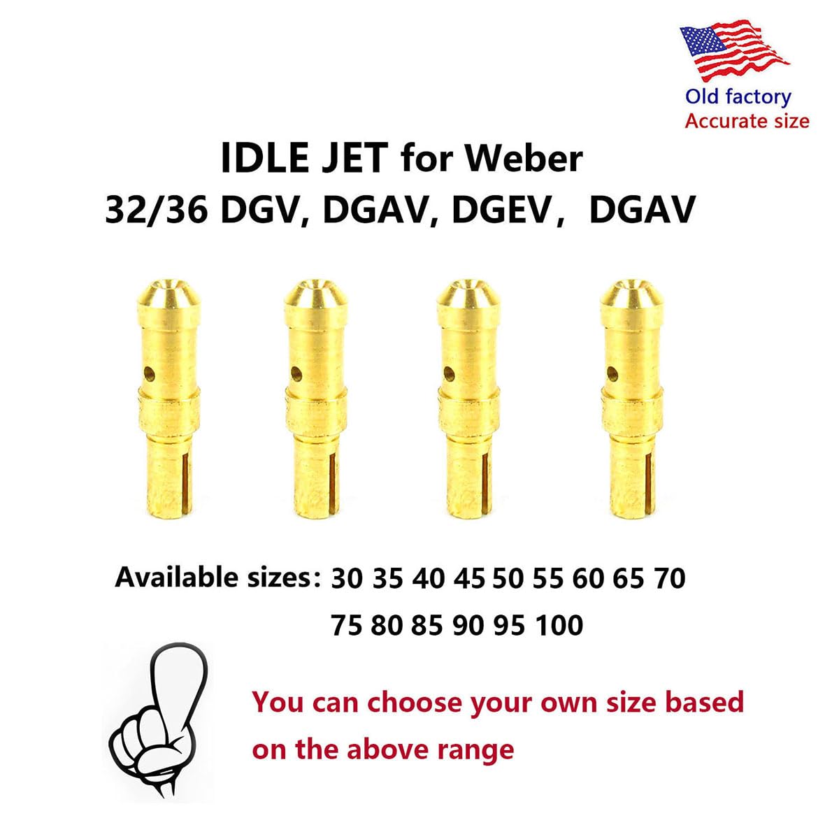Amazon | Jetting Kit Weber 32/36 DGV DGEV DGES DGAS DGMS