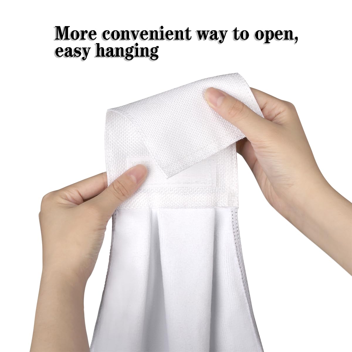 Purple Halloween 2 Pack Hanging Hand Towels Super Absorbent Coral Velvet Fingertip Towels with Loop for Bathroom Kitchen Laundry Room 14x18 Inch