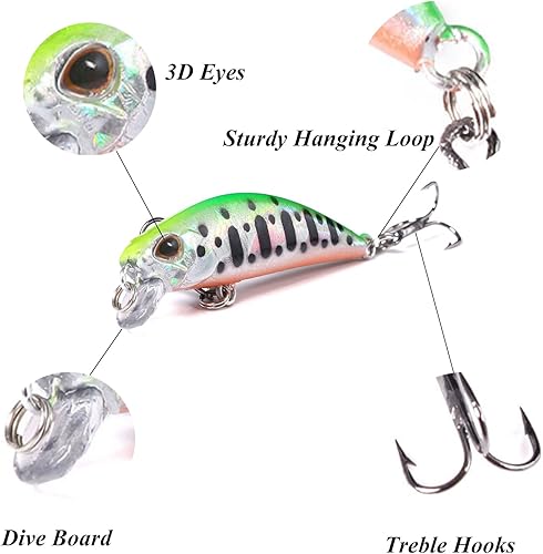 Miniatura 3 de LURESMEOW Jerk Baits para pesca de lubina, señuelos de pesca Jerkbait, señuelos de pececillo para pesca de agua dulceagua salada, señuelos de pesca