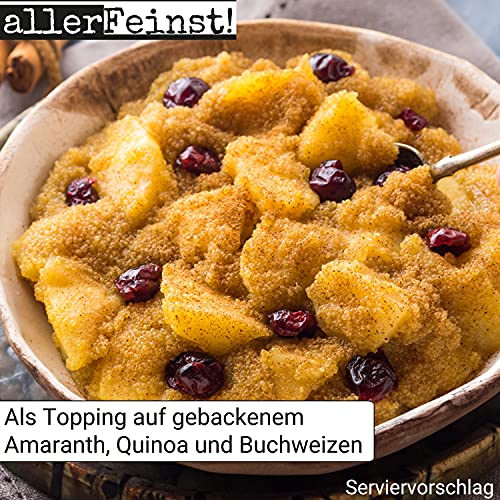 allerFeinst! - Skandinavischer Zimt-Zucker mit Kardamom - Perfekt für Waffeln, Cinnamon Rolls, Kanelbullar, Zimtschnecken, Franzbrötchen und mehr, 1er Pack (1x 200g)
