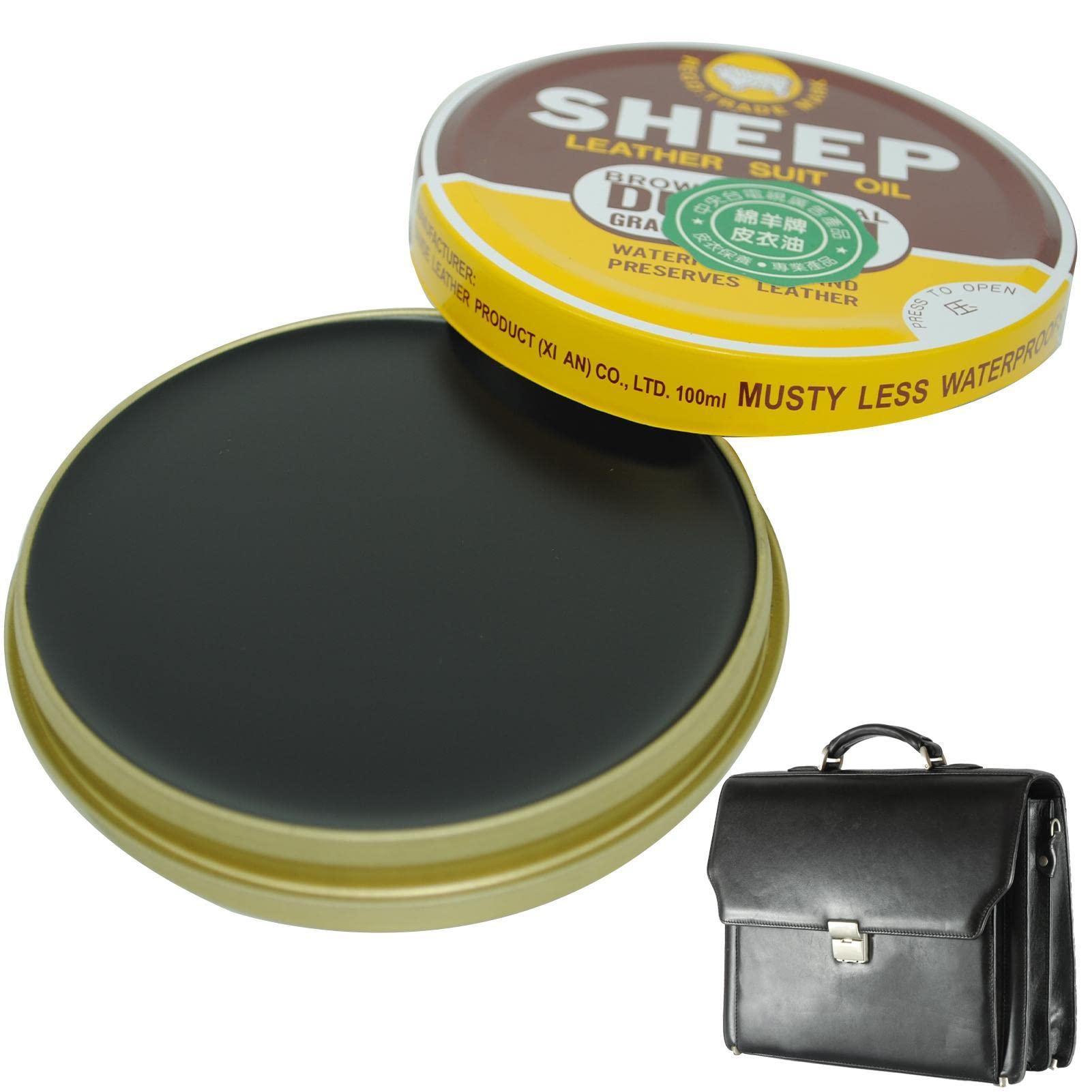 Leather Conditioner | All In One Leather Cleaner - 100ml Leather Car Seat Cleaner, Leather Boot Conditioner, Leather Couch Cleaner All In One Leather