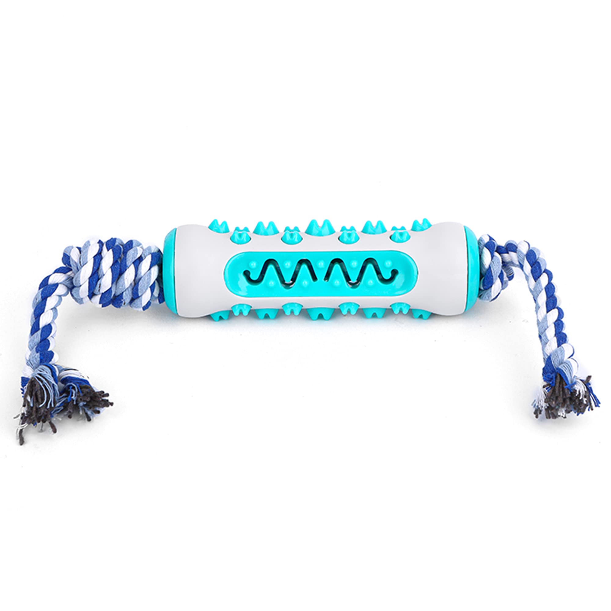 emily pets Dog Toothbrush Toy with Rope Interactive Durable Rubber Puppy Chewing Toy Dog Tooth Care Brush Stick Bone for Small and Medium Dog (Sky Blue) (B08NK5Z6L6) Amazon Price History, Amazon Price Tracker