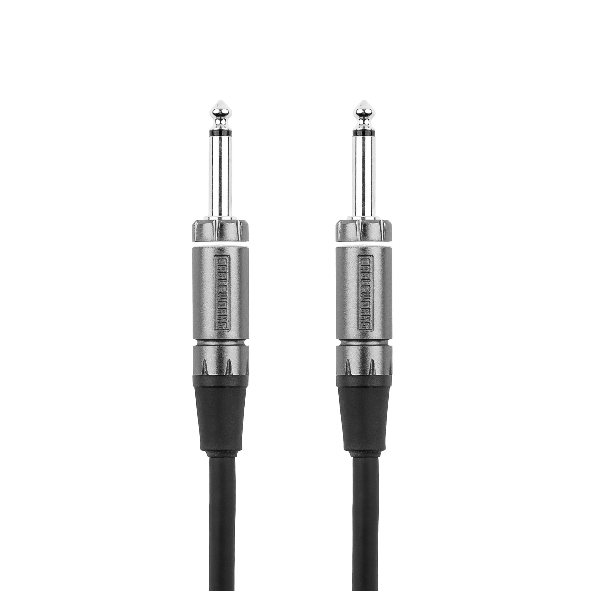 Cableworks By Gator Cases Composer Series - Cable de instrumento recto a recto de 3 pies (GCWC-INS-03)