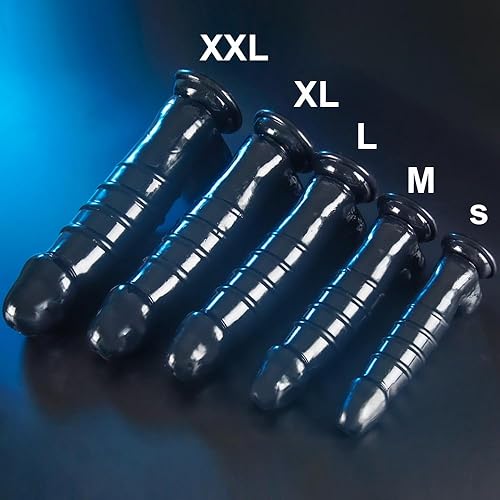 Miniatura 5 de Consolador realista extra grande de 11.2 pulgadas con succión negra para jugar con manos libres para hombres y mujeres, placer vaginal y anal,