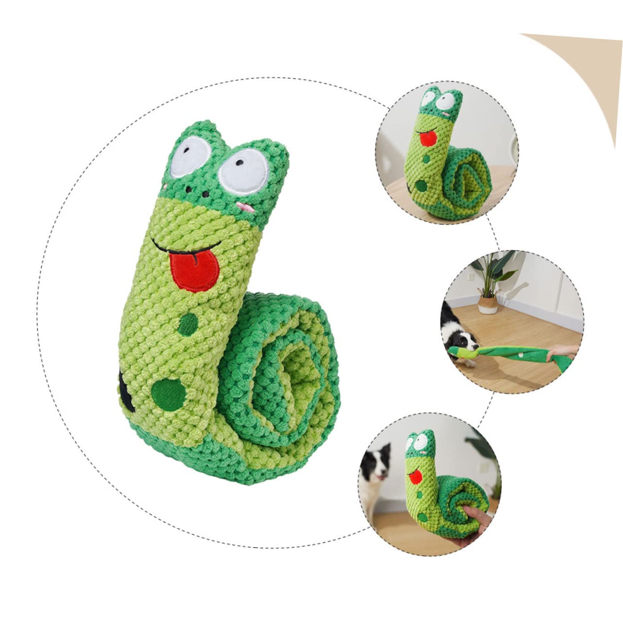 SUPVOX 2pezzi Per Squeaky Interattivo Per Masticare Stimola La Pulizia Dei Denti e La Noia Design e