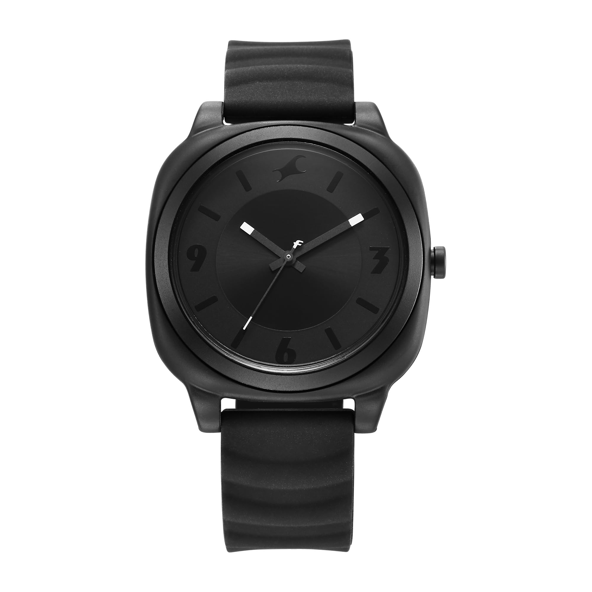 Fastrack Hype All Black Quartz Analog Black Dial with Black Silicone Strap Watch for Unisex (B0D8TLCZZM) Amazon Price History, Amazon Price Tracker
