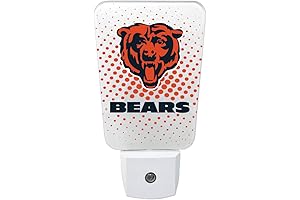 Cheerful Animal Night Light for Chicago Bears Fans