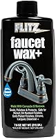 Vista 11 de Flitz Cera para llave de grifo Plus - Envase de 3.4oz de limpiador y abrillantador para grifos a base de agua fabricado en EE. UU. para manchas