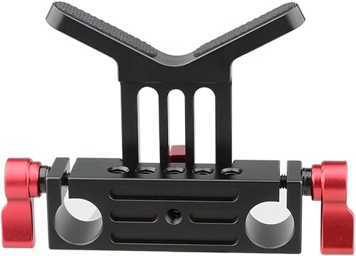 Miniatura 13 de CAMVATE Soporte de lente 0.591 in Rod Clamp Rail Block para DSLR Rig Rod Soporte Rail System - 1108
