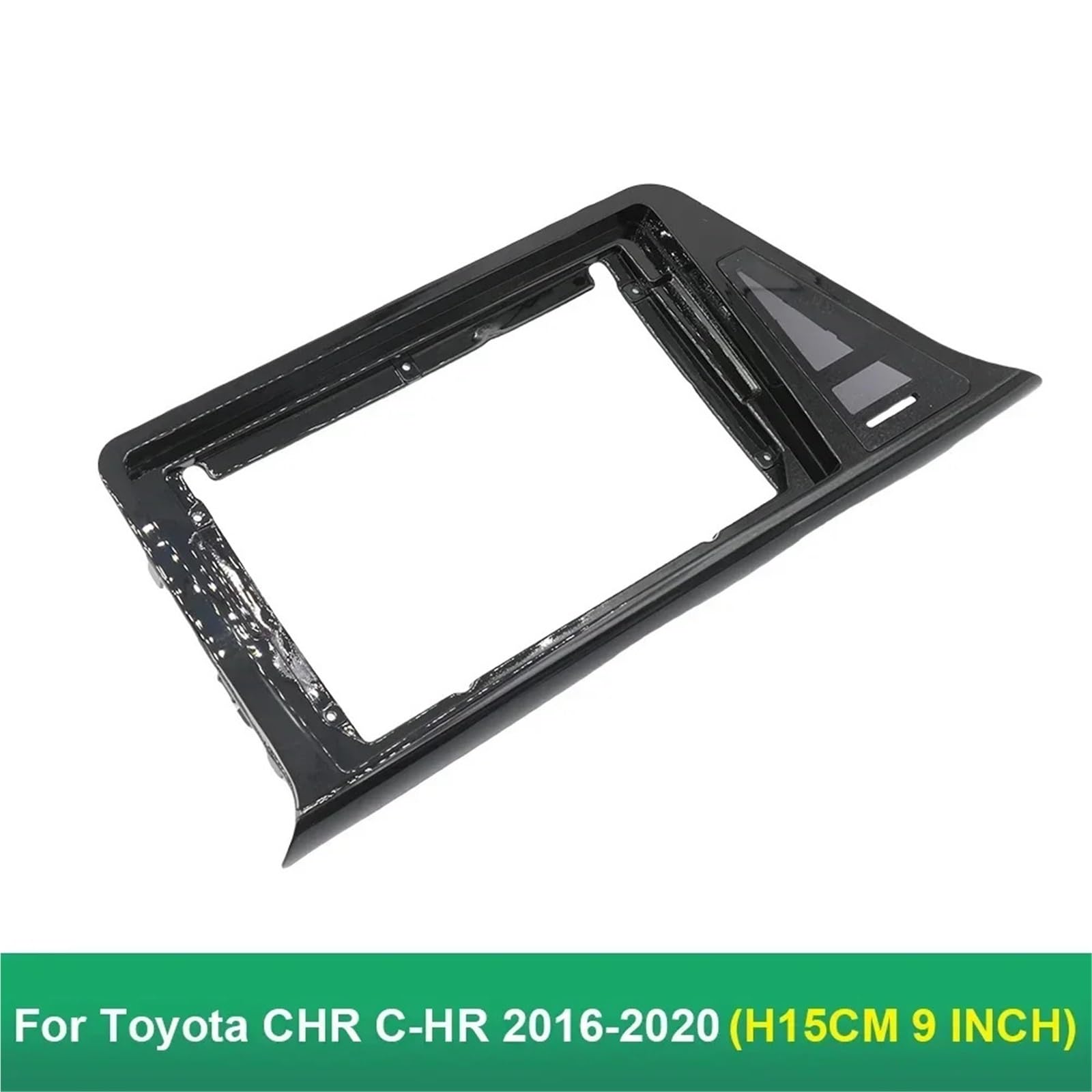 Façade Cadre de Radio Convient pour Toyota CHR 2016-2020 9 Pouces autoradio Fascias GPS MP5 Lecteur stéréo 2 Din Panneau d'unité Principale