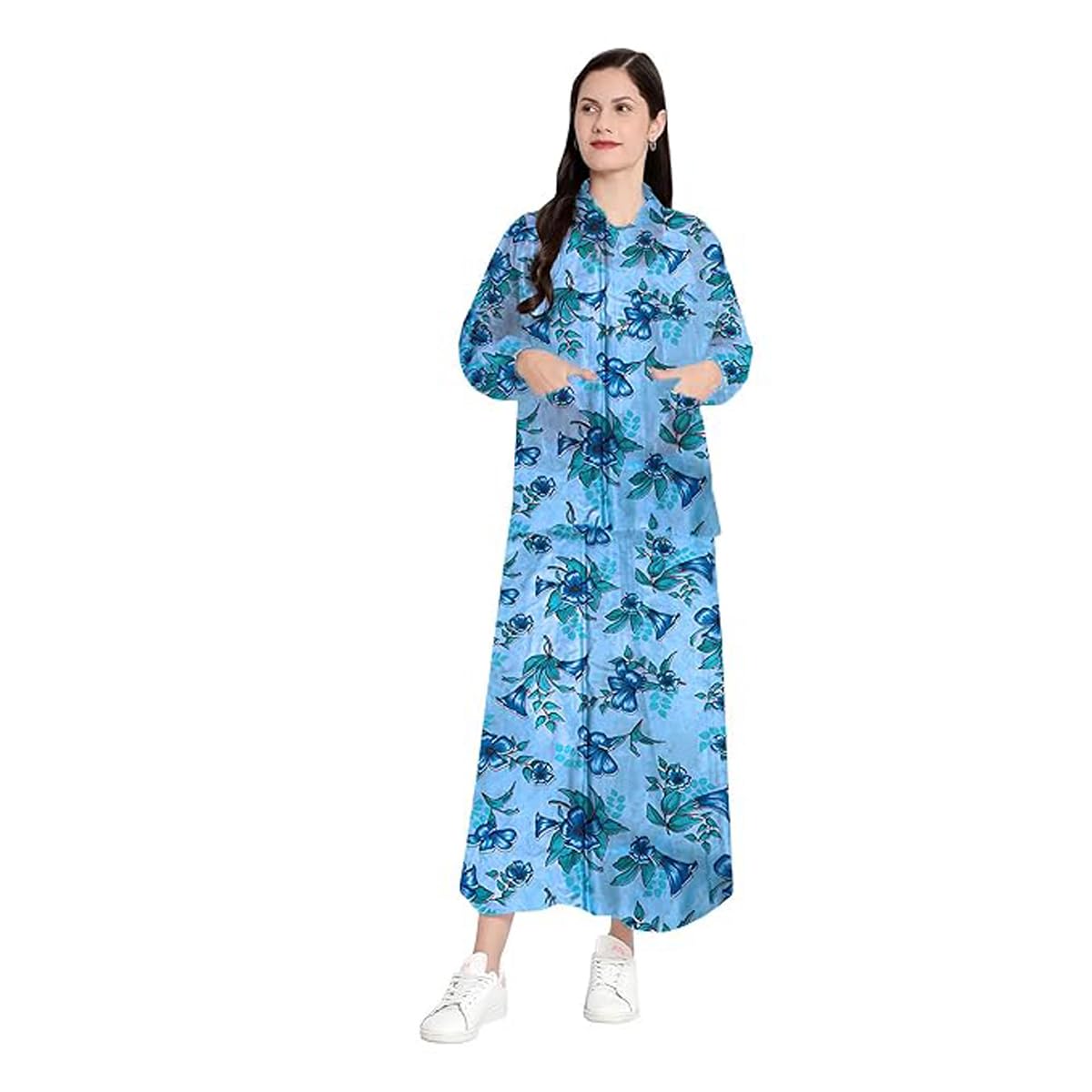 nx Waterproof Rain Skirt Top Jacket for Women Rain Coat in 3 Colors