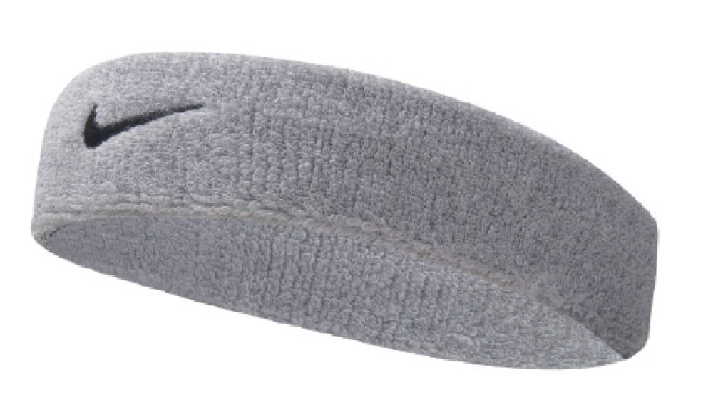 Nike Swoosh Headband Grey Heather/Black