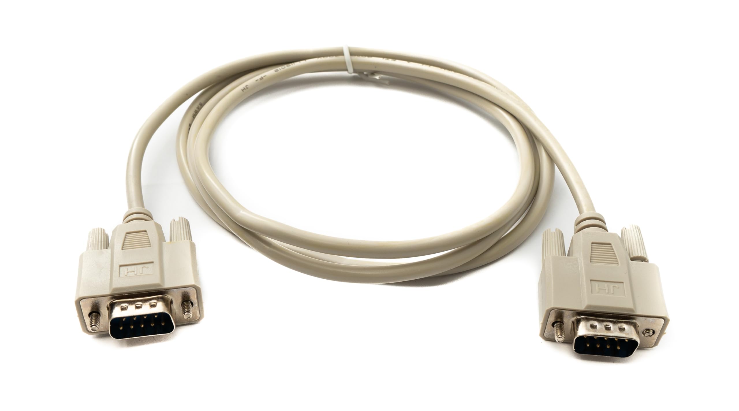 System-S D Sub cavo 150 cm 9 pin maschio a maschio RS232 DB9 adattatore grigio