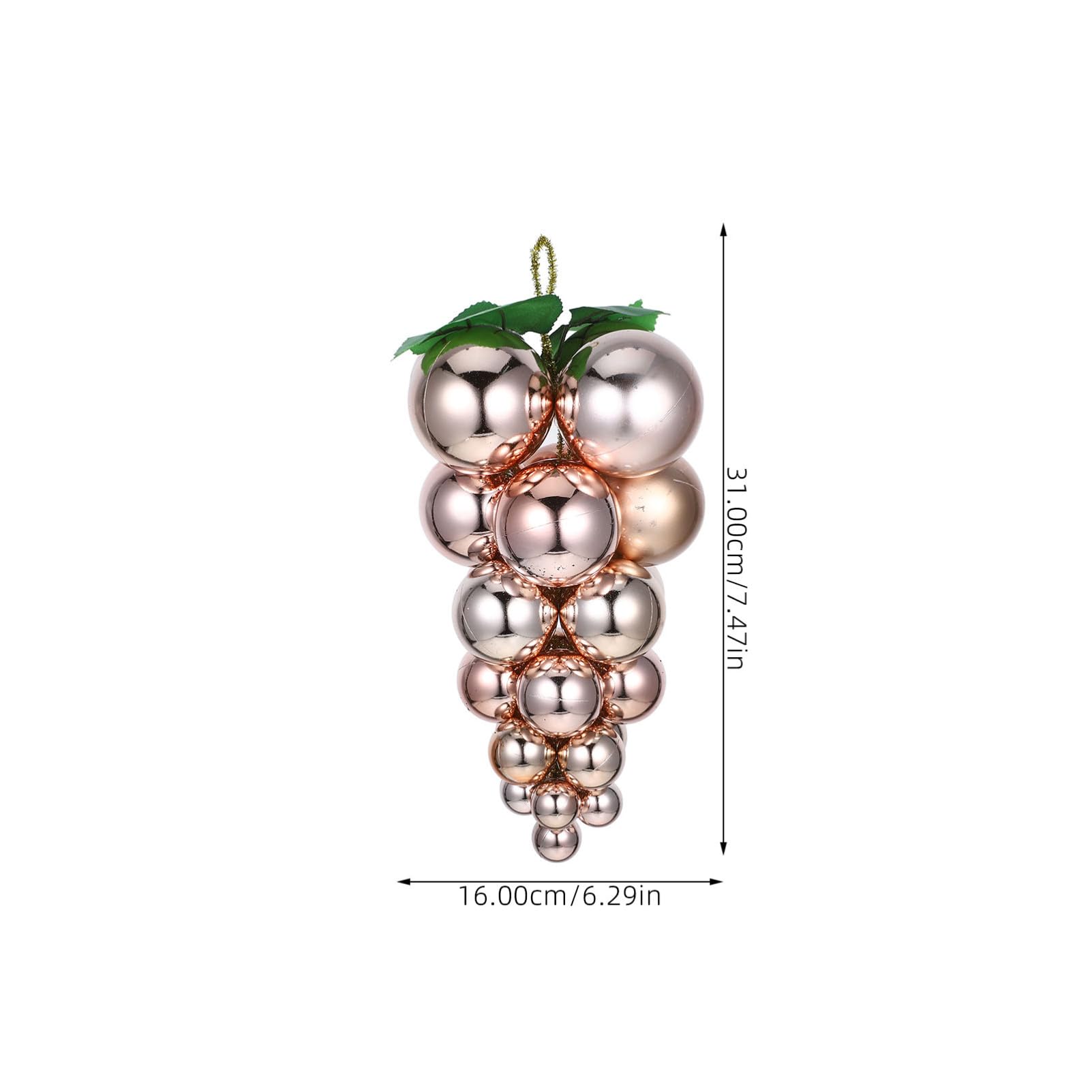 YRYRYW Ciondoli per Albero di Natale appesi Decorazioni Artificiali in plastica per l'ornamento Festivo dell'albero di Natale Household faucets