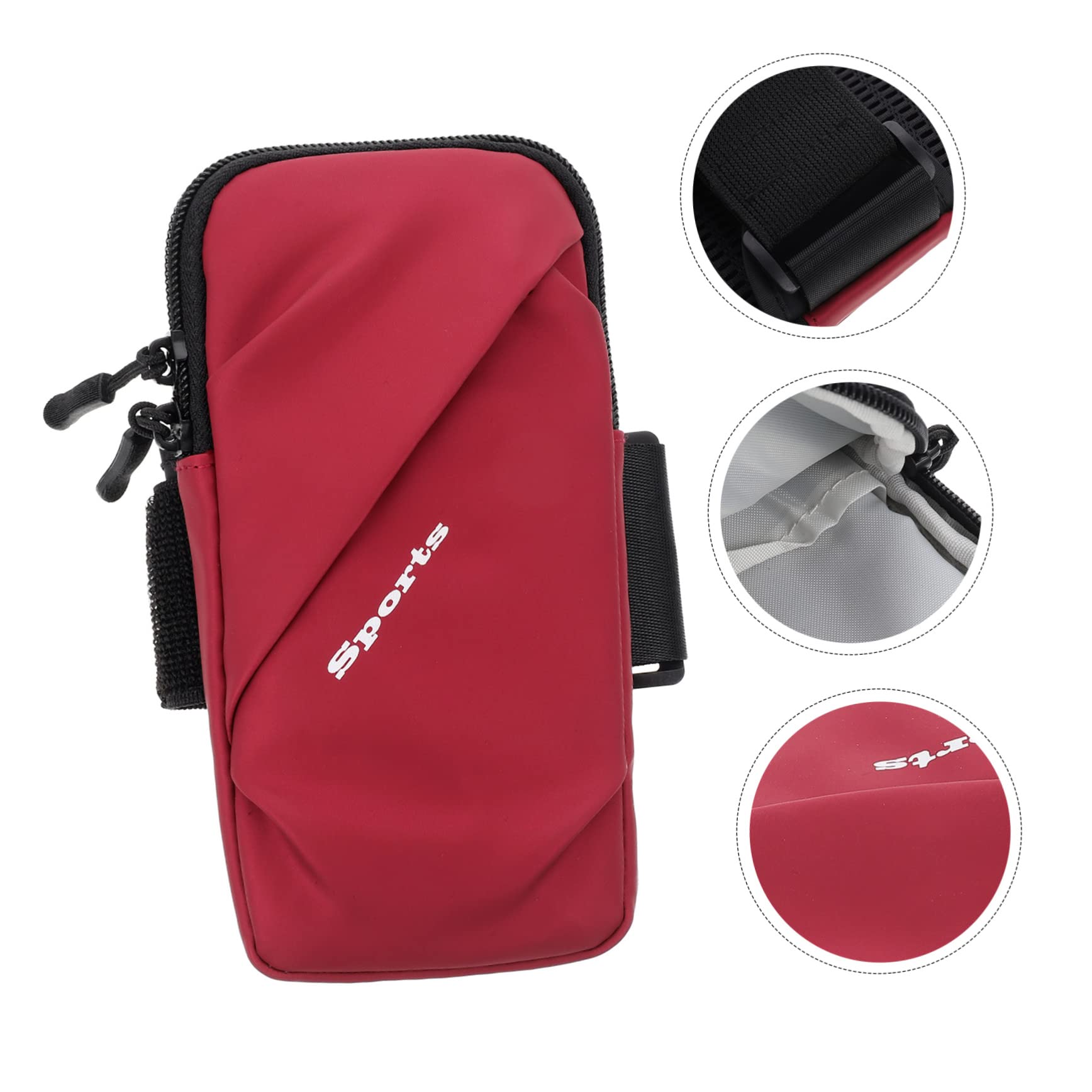 Uonlytech 4stücke Outdoor Handyarmband Für Sport wasserdichte Handytasche Für Joggen Radfahren Und Fitness Universalgröße Für Männer Und Frauen Strapazierfähiges Material
