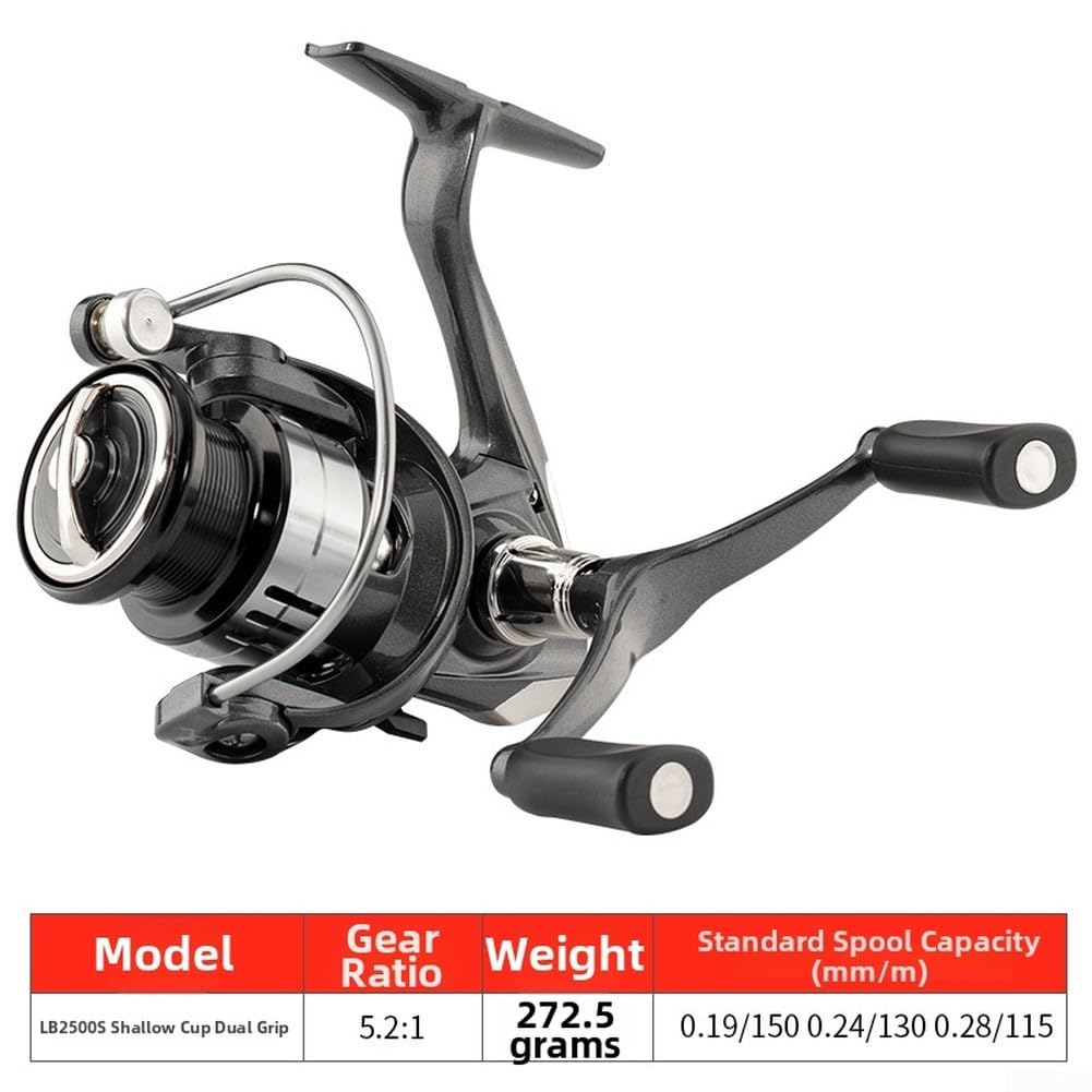 Mulinello Pesca Alluminio 10kg Freno Anteriore(LB2500)