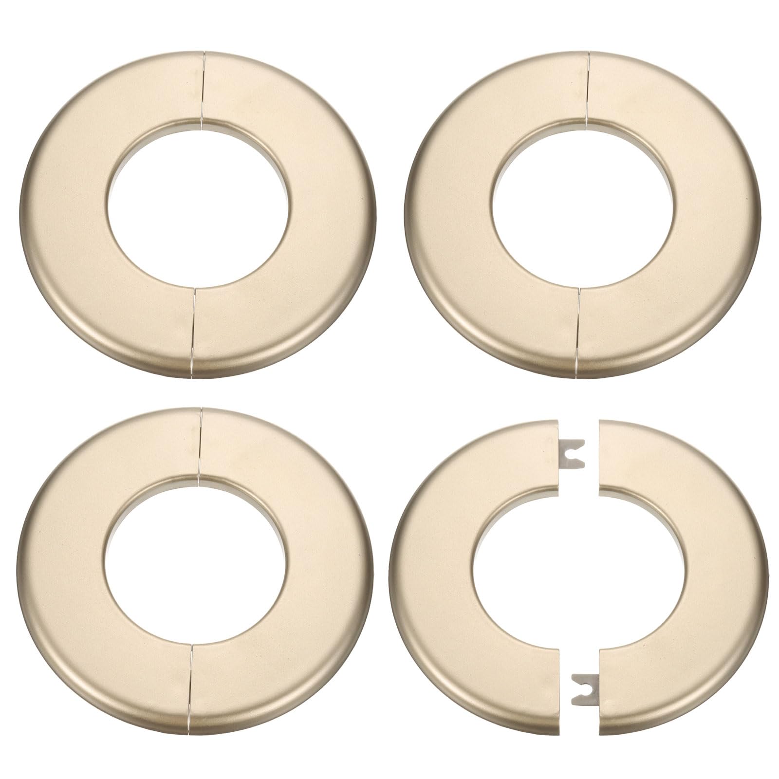 Placas de cubierta de fontanería de plástico ABS autoadhesivas de 64 mm