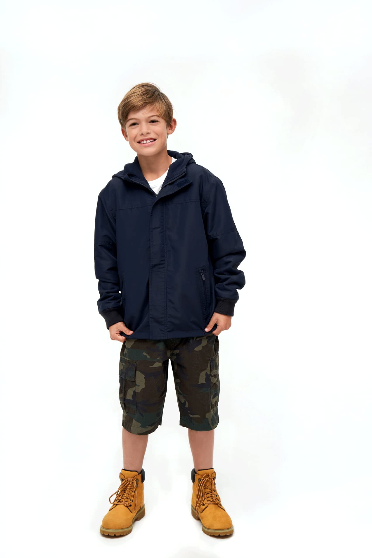 Brandit Giacca A Vento Unisex-Bambini e Ragazzi
