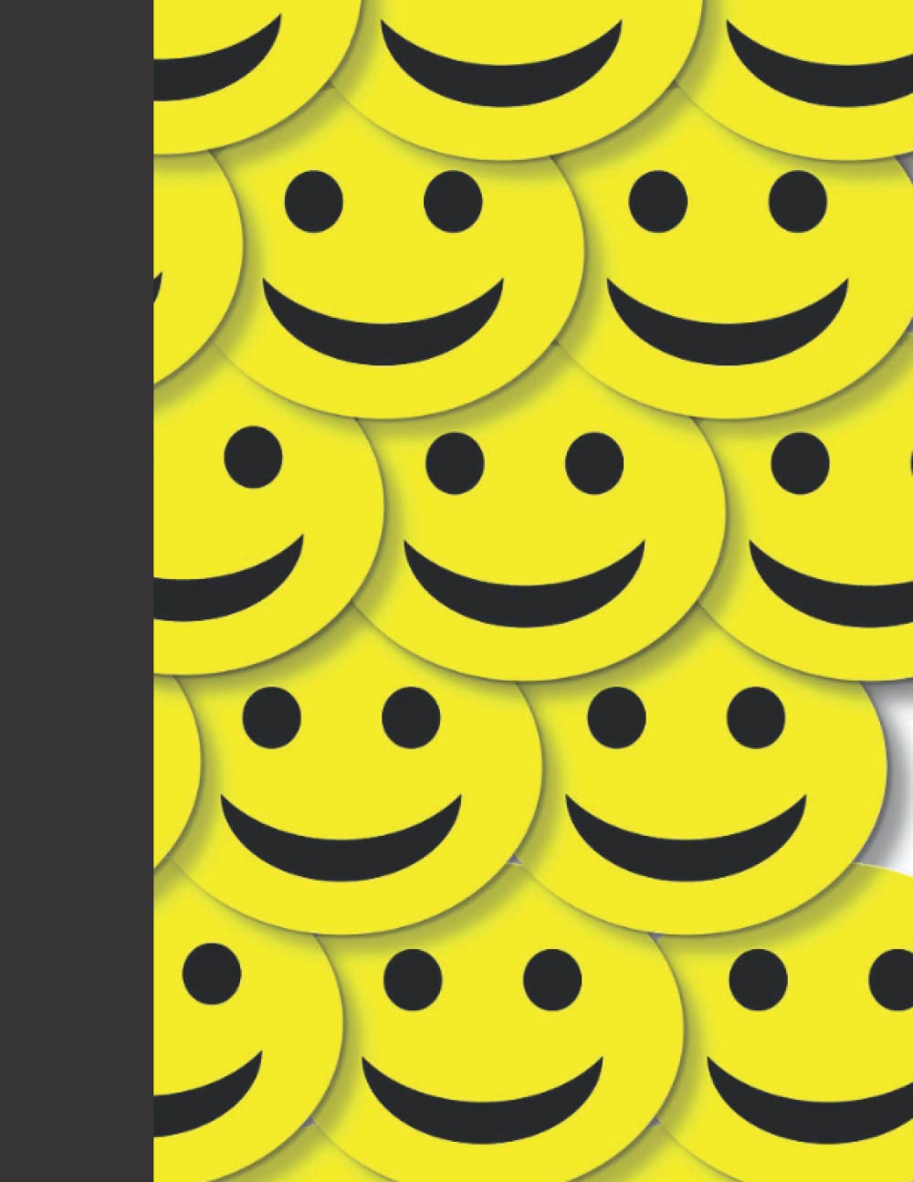 imoji smile note book : 8.5x11 inch 120 pages writing papers