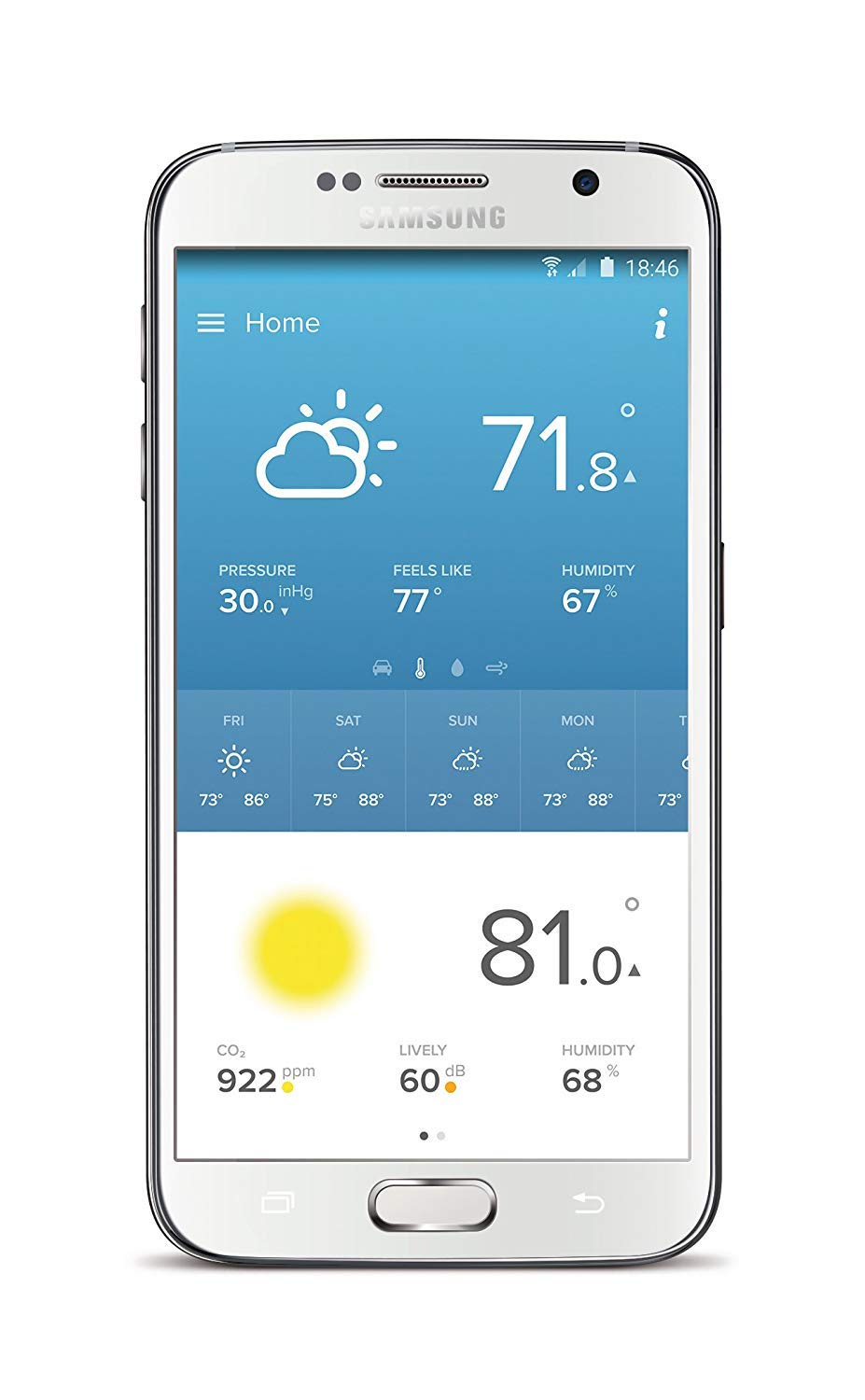 Amazon.co.jp: NETATMO(ネタトモ) ウェザーステーション スマホ
